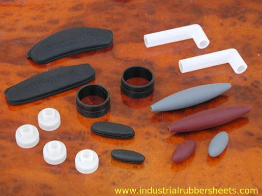 Industrial Grade Silicone Rubber Washers with 7.5-12Mpa Tensile Strength Food Grade and Customizable Size