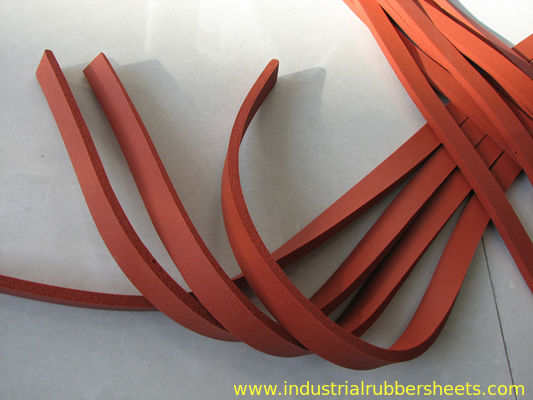 Brown Food Grade Silicone Rubber Cord with High Tensile Strength and Without Smell for Sealing Applications