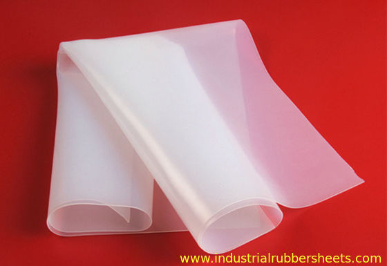 Slijmvast siliconen rubberplaat met hoge temperatuurbestandheid en maatopties