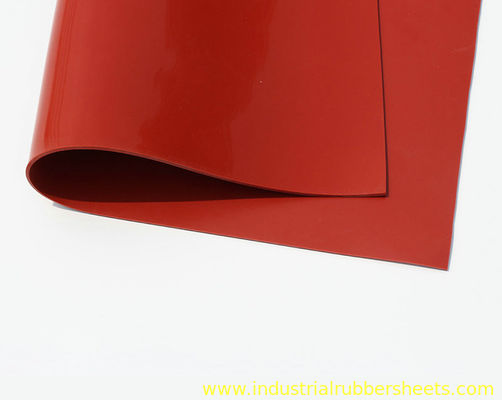 Glad/Geslepen Oppervlak Siliconen Rubber Plaat met 1.25-1.50g/cm3 Dichtheid en 1.0mm-6.0mm Dikte