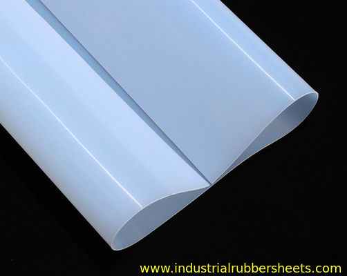 Dunne siliconen rubberplaat met 0,1-0,8 mm dikte 60 Shore A hardheid en 7,5 Mpa treksterkte