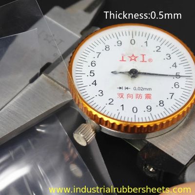 0.1-0.8mm Hoogtemperatuurbestendige voedselkwaliteit siliconen rubberplaat met uitstekende verouderingsbestandheid